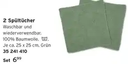 Tchibo 2 Spültücher Angebot