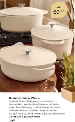 Tchibo Gusseisen-Bräter-Pfanne Angebot