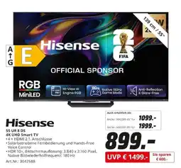 MediaMarkt Hisense 55 UR 8 DS Angebot