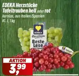 Simmel EDEKA Herzstücke Tafeltrauben hell oder rot Angebot