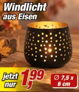 Posten Börse Windlicht aus Eisen Angebot