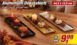 Posten Börse Aluminium Dekotablett Angebot