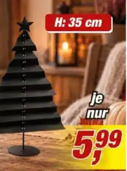 Posten Börse Dekotanne aus Eisen Angebot