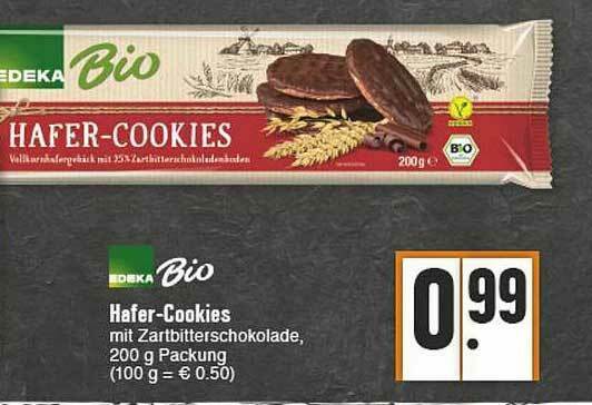 Edeka Bio Hafer-cookies Angebot bei E-Center
