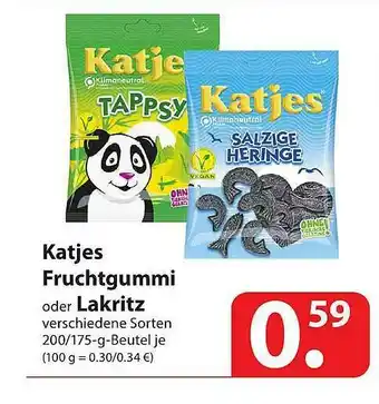 Famila Nord Ost Katjes Fruchtgummi Oder Lakritz Angebot