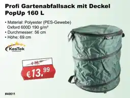 Stabilo Fachmarkt Profi Gartenabfallsack mit Deckel PopUp 160 L Angebot