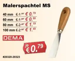 Stabilo Fachmarkt Malerspachtel MS DEMA Angebot