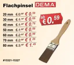 Stabilo Fachmarkt Flachpinsel DEMA Angebot