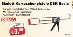 Stabilo Fachmarkt Skelett-Kartuschenpistole DSK Basic DEMA Angebot
