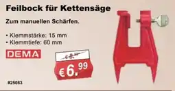 Stabilo Fachmarkt Feilbock für Kettensäge DEMA Angebot