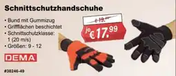 Stabilo Fachmarkt Schnittschutzhandschuhe DEMA Angebot