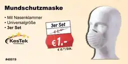 Stabilo Fachmarkt Mundschutzmaske KesTek PROFESSIONAL Angebot