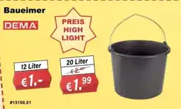 Stabilo Fachmarkt Baueimer DEMA Angebot