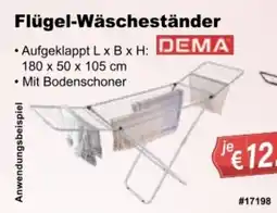 Stabilo Fachmarkt Flügel-Wäscheständer DEMA Angebot