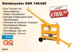 Stabilo Fachmarkt Steinknacker GSK 140/420 GÜde Angebot