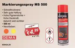 Stabilo Fachmarkt Markierungsspray MS 500 DEMA Angebot