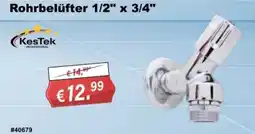Stabilo Fachmarkt Rohrbelüfter 1/2" x 3/4" Kestek Angebot