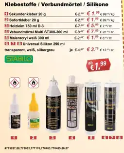 Stabilo Fachmarkt Universal Silikon Angebot