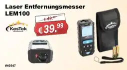 Stabilo Fachmarkt Laser Entfernungsmeßer LEM100 KesTek PROFESSIONAL Angebot