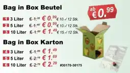 Stabilo Fachmarkt Bag in Box Beutel Angebot