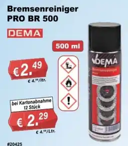 Stabilo Fachmarkt Bremsenreiniger PRO BR 500 DEMA Angebot