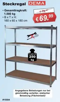Stabilo Fachmarkt Steckregal DEMA Angebot