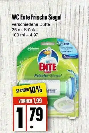 Edeka Wc-ente Frisch Siegel Angebot