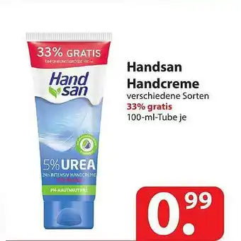 Famila Nord Ost Handsan Handcreme Angebot