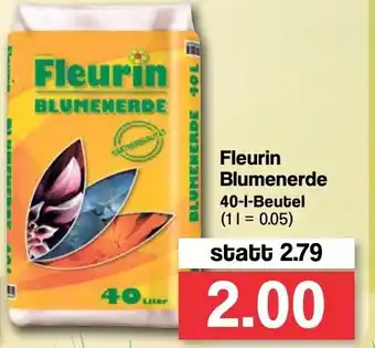 Famila Nord West Fleurin Blumenerde 40L Beutel Angebot