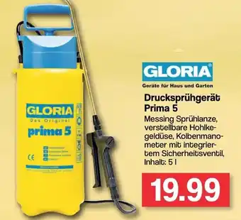 Famila Nord West Gloria Drucksprühgerät Prima 5 Angebot