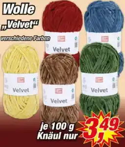 Posten Börse Wolle Velvet Angebot