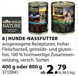 Dehner Dehner wild nature hunde-nassfutter Angebot