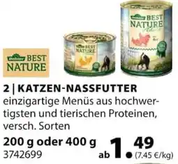Dehner Dehner best nature katzen-nassfutter Angebot