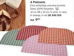 Tchibo 4 Platzsets Angebot