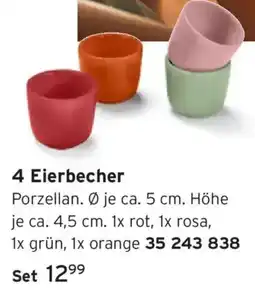 Tchibo 4 Eierbecher Angebot