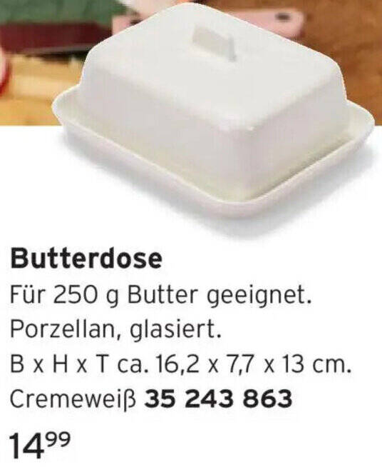 Butterdose Angebot bei Tchibo