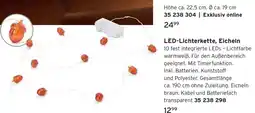 Tchibo LED-Lichterkette, Eicheln Angebot