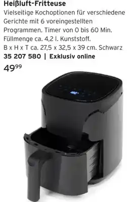 Tchibo Heißluft-Fritteuse Angebot