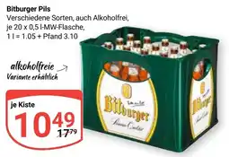 Globus Bitburger Pils Angebot