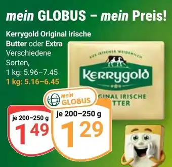 Globus Kerrygold Original irische Butter Angebot