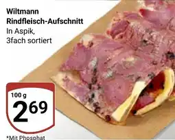 Globus Wiltmann Rindfleisch-Aufschnitt Angebot