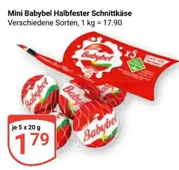 Globus Mini Babybel Halbfester Schnittkäse Angebot
