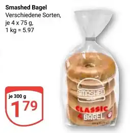 Globus Smashed Bagel Classic Bagel Angebot