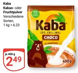 Globus Kaba Kakao- oder Fruchtpulver Angebot