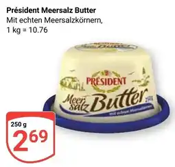 Globus Präsident Meersalz Butter Angebot