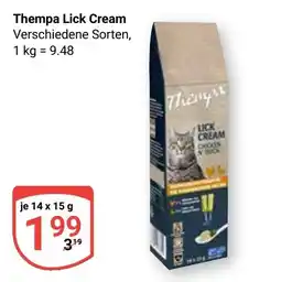 Globus Thempa Lick Cream Angebot