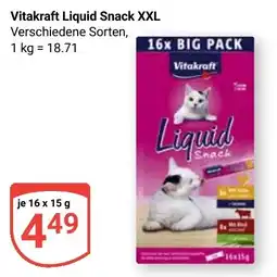 Globus Vitakraft Liquid Snack XXL Angebot