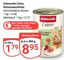 Globus Animonda Carny Katzen Nassfutter Angebot