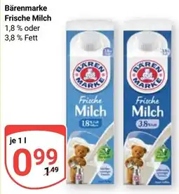 Globus Bärenmarke Frische Milch Angebot