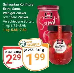 Globus Schwartau Konfitüre Angebot